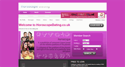 Desktop Screenshot of horoscopedating.co.uk